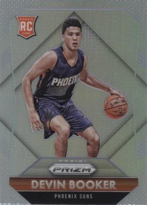 2015-16 Devin Booker Panini Prizm Rookie Silver Prizm #308 (RC) SGC 9.5