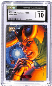 1994 Fleer Marvel Masterpieces Loki #68 CGC 10