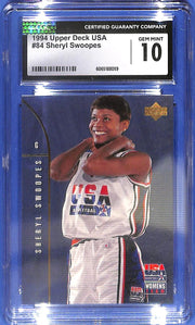 1994 Upper Deck USA Sheryl Swoopes #84 CGC 10