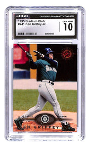 1995 Topps Stadium Club - Ken Griffey Jr #241 CGC 10