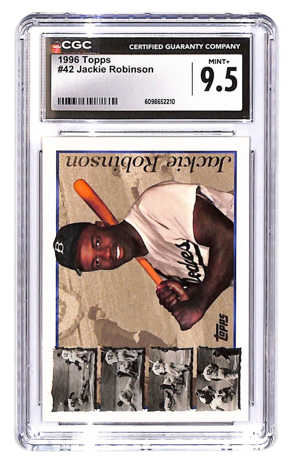 1996 Jackie Robinson Topps - #42 CGC Mint Plus 9.5