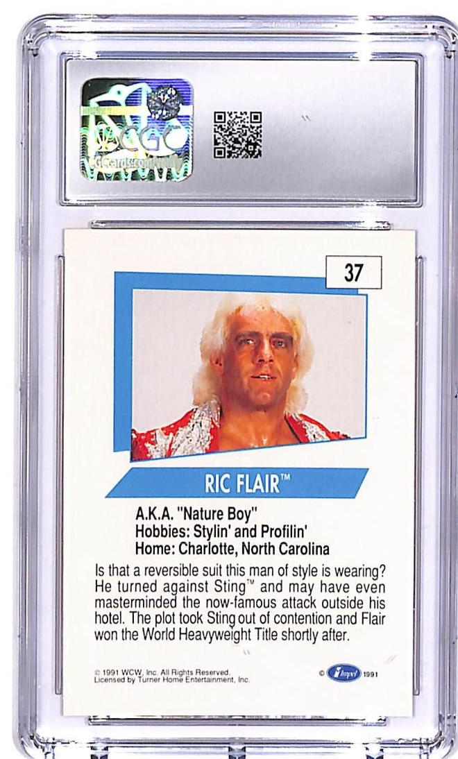 1991 Impel WCW Ric Flair #37 CGC 9.5