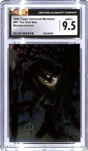 1994 Topps Universal Monsters The Wolf Man Monsterchrome #M7 CGC 9.5