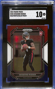 2022 Prizm Desmond RIdder Rookie RC Red White and Blue SGC 10 #302 Falcons