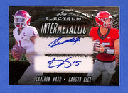 2024 Leaf Electrum - Intermetallic Cameron Ward, Carson Beck #I-3 #1/1 (AU, RC)