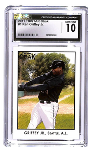 2011 Tristar Obak Ken Griffey Jr #1 CGC 10 Mariners Gem Mint