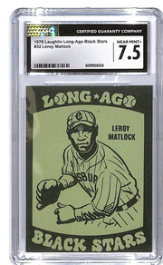1978 Laughlin Long Ago Black Stars CGC 7.5 Leroy Matlock #32