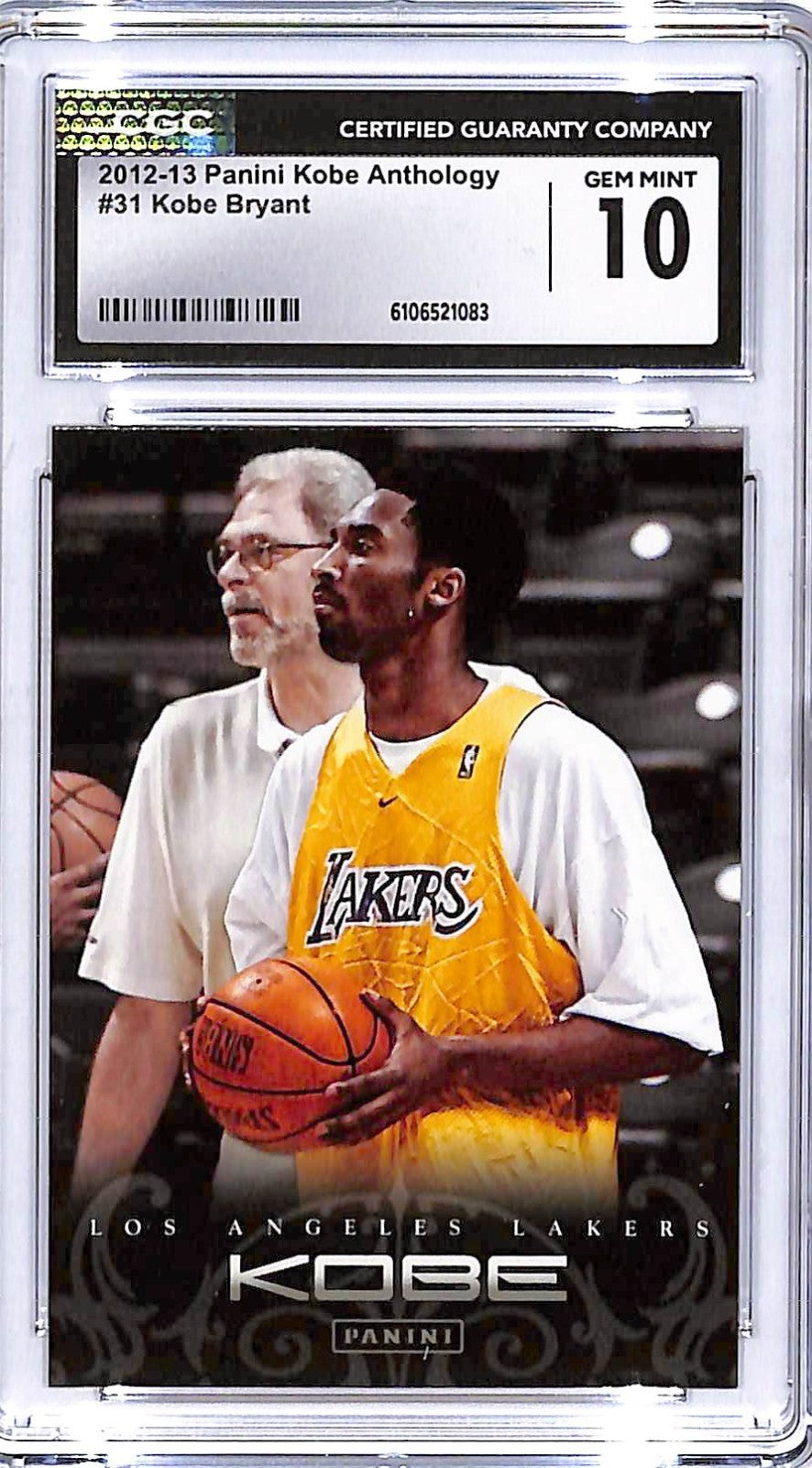 2012-13 Kobe Anthology Kobe Bryant #31 CGC 10 Lakers