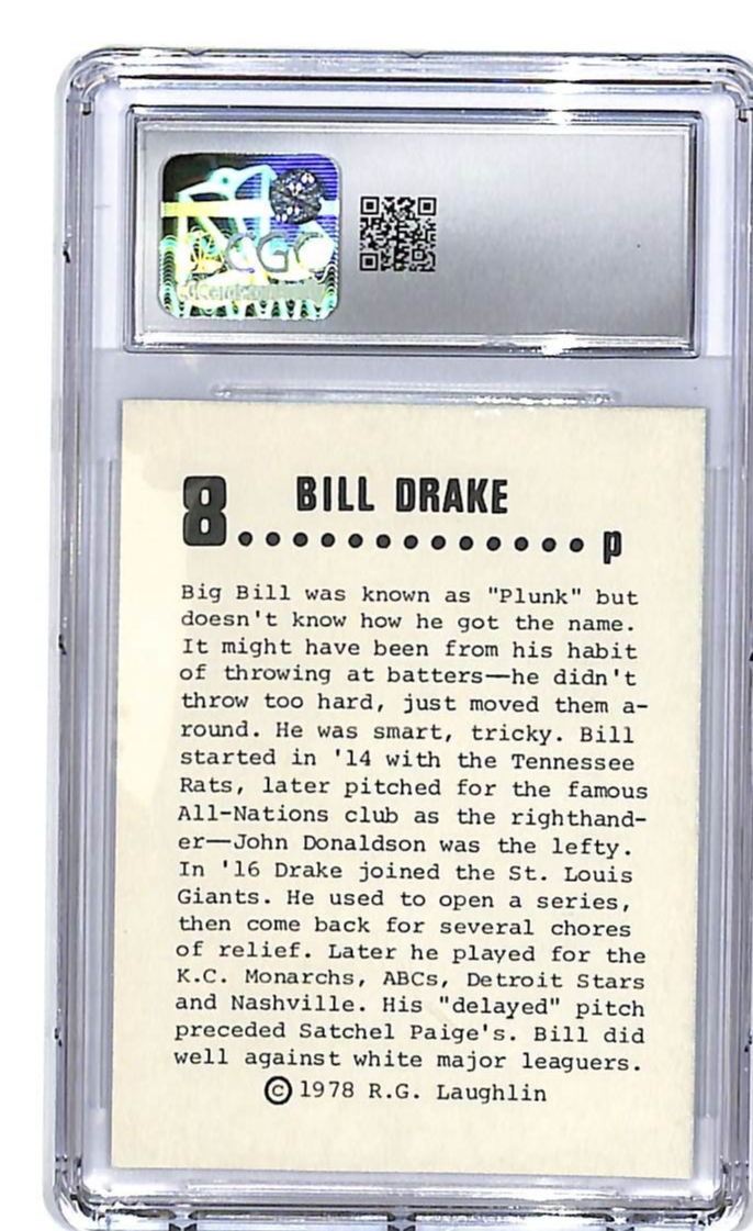 1978 Laughlin Long Ago Black Stars CGC 9 Bill Drake #8