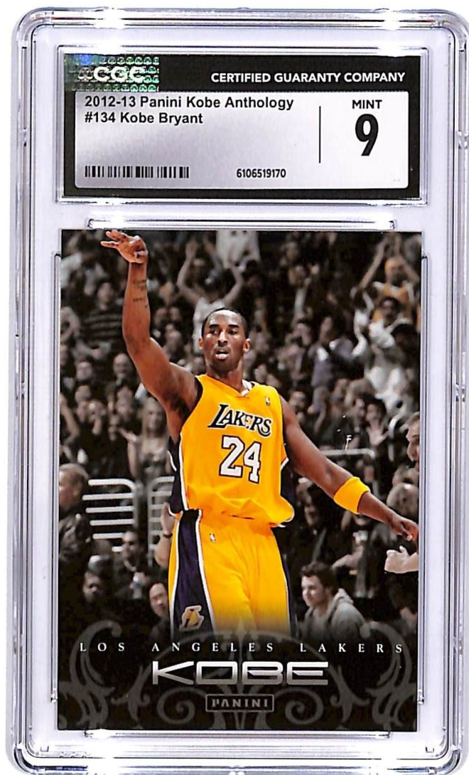 2012-13 Kobe Anthology Kobe Bryant #134 CGC 9 Lakers