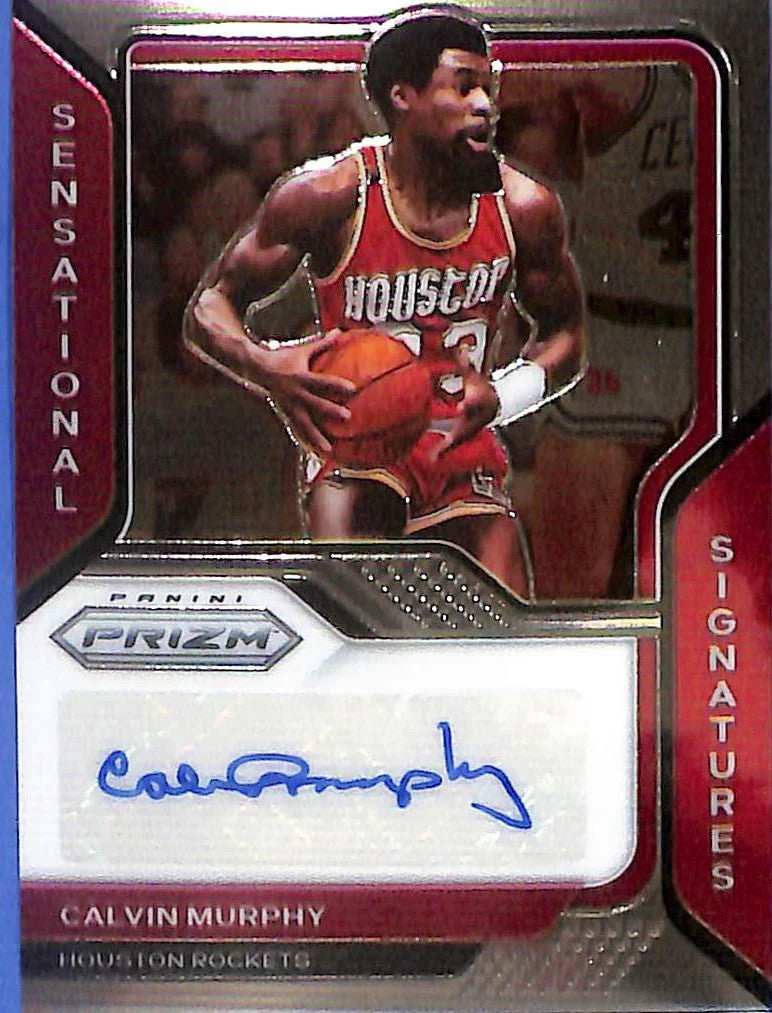 2020-21 Prizm Calvin Murphy Auto Autograph Houston Rockets