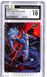 1994 Fleer Marvel Masterpieces Captain Universe #19 CGC 10