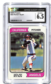 1974 Topps Nolan Ryan #20 CGC 6.5 Astros