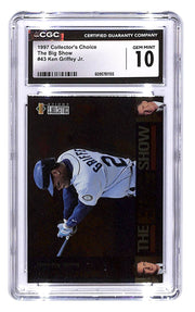 1997 Upper Deck Collector's Choice - The Big Show Ken Griffey Jr #43 CGC 10