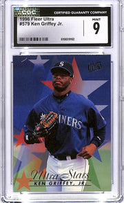 1996 Fleer Ultra Ken Griffey Jr #579 CGC 9 Mariners