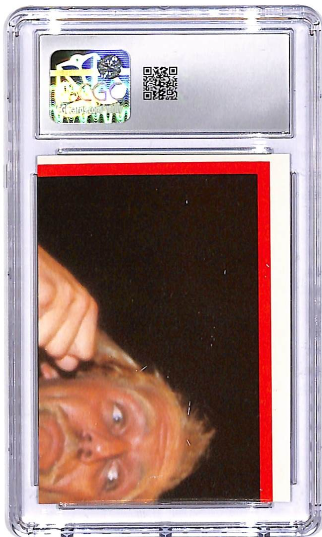 1985 Topps WWF Hulk Hogan Sticker #9 CGC 9