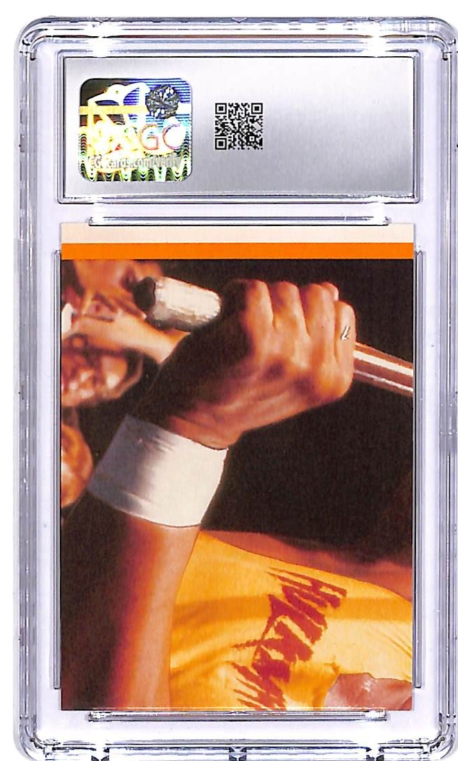 1987 Topps WWF Kimchee and Kamala Sticker #8 CGC 9