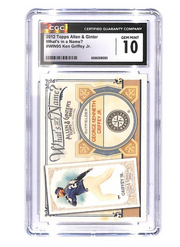2012 Topps Allen & Ginter's - What's in a Name? Ken Griffey Jr #WIN95 CGC 10