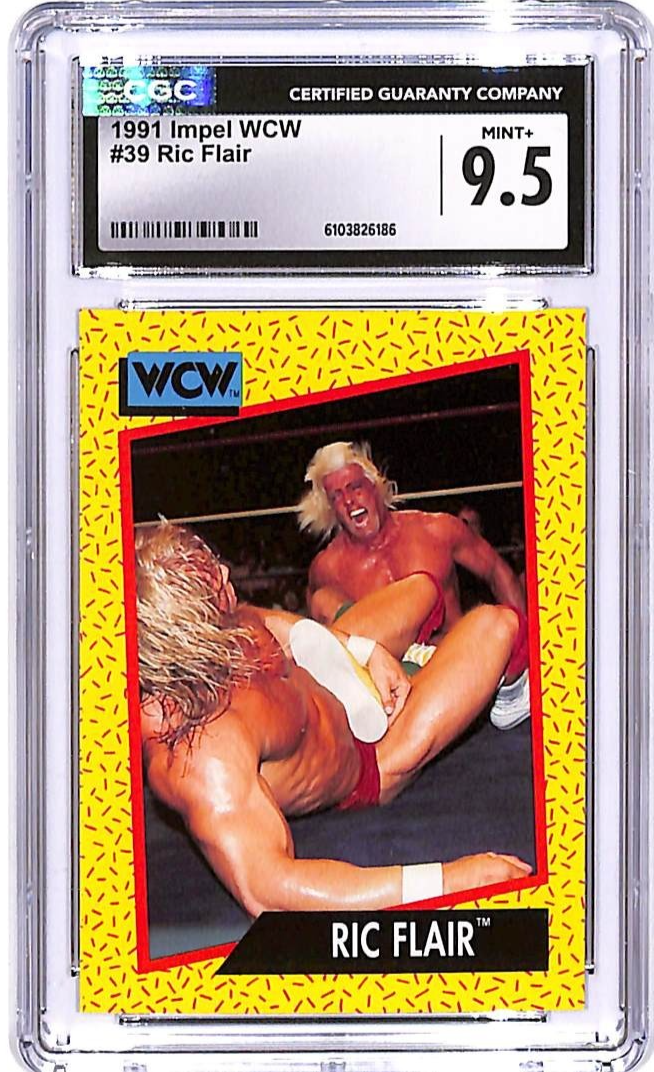 1991 Impel WCW #39 Ric Flair CGC 9.5
