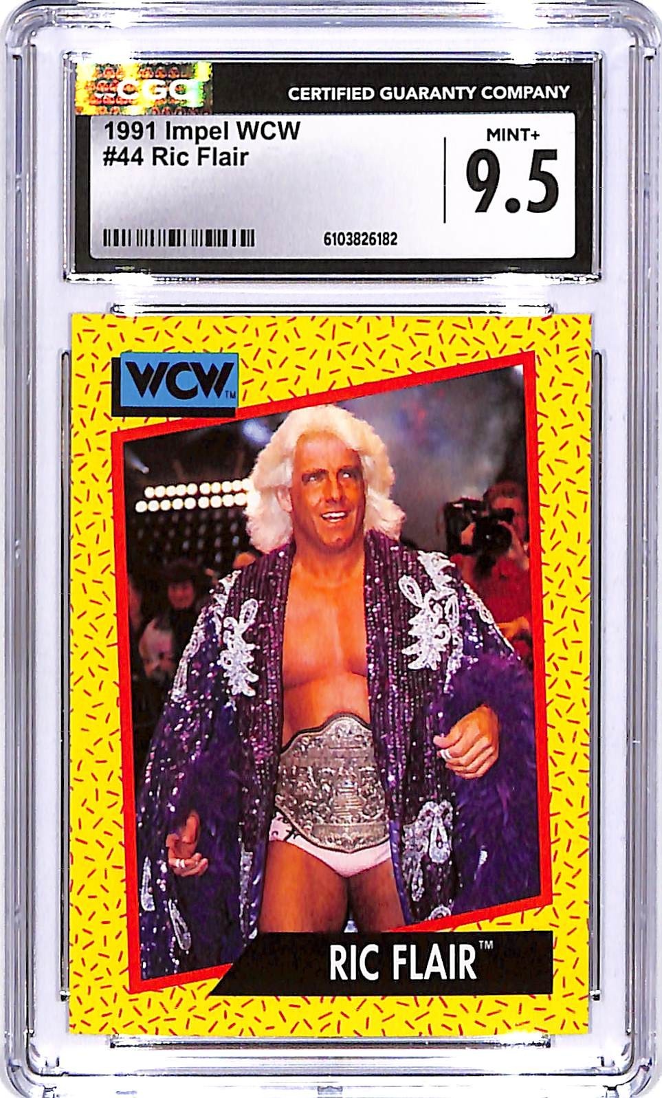1991 Impel WCW Ric Flair #44 CGC 9.5