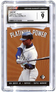 1995 Ken Griffey Jr SP Platinum Power #PP12 CGC Mint 9