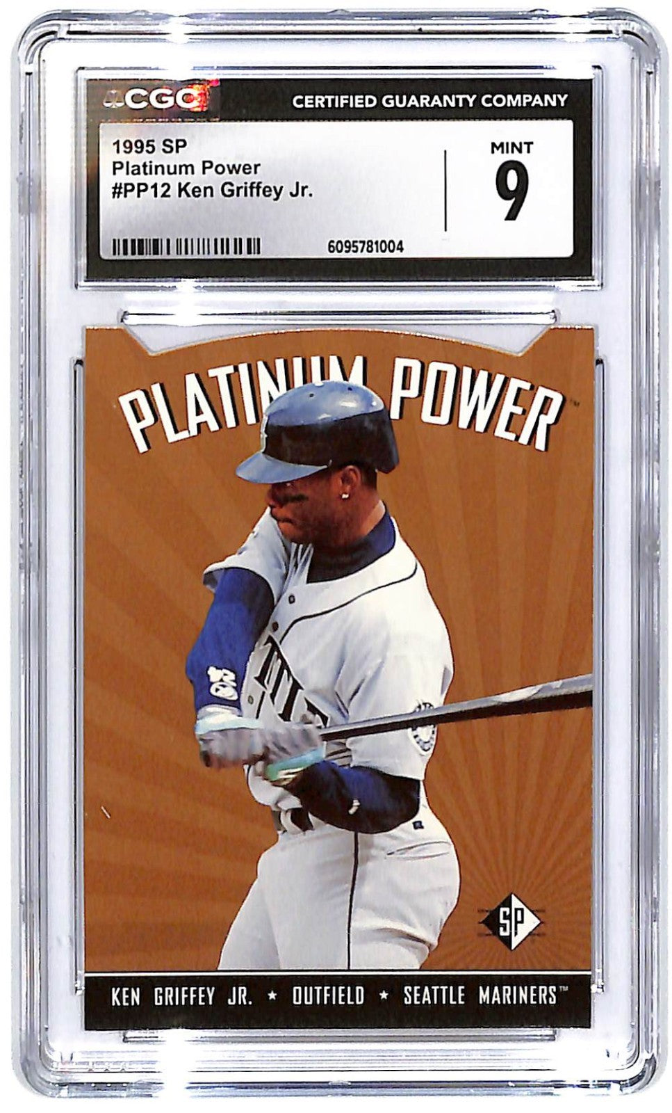 1995 Ken Griffey Jr SP Platinum Power #PP12 CGC Mint 9