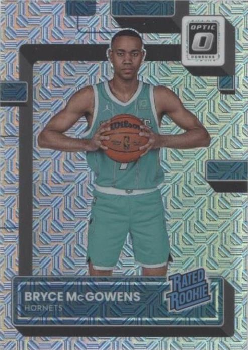 2022-23 Panini Donruss Optic Bryce McGowens #239 Holo Fast Break Prizm SGC 9/10