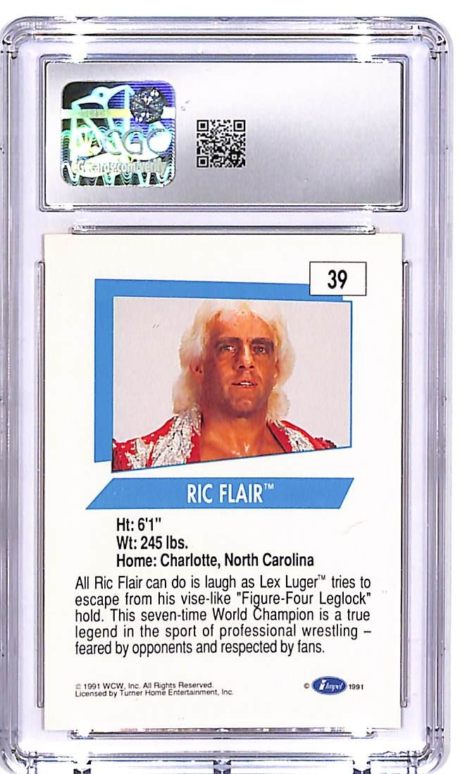 1991 Impel WCW #39 Ric Flair CGC 9.5