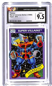 1990 Impel Marve Universe Series Thanos CGC 9.5 #79