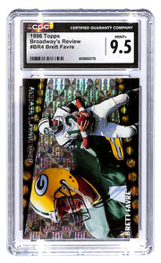 1996 Brett Favre Topps Broadway's Review #BR4 CGC Mint Plus 9.5
