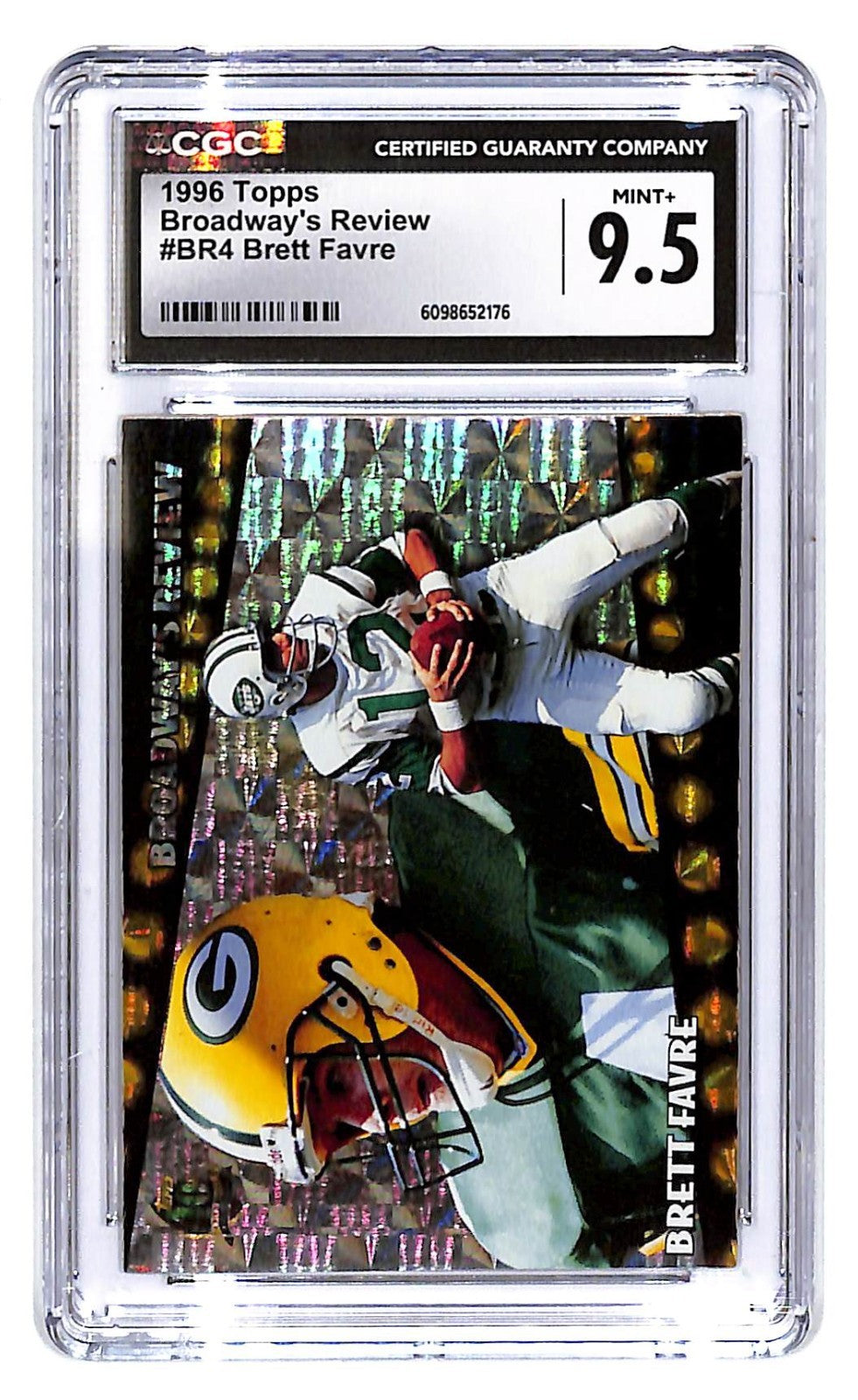 1996 Brett Favre Topps Broadway's Review #BR4 CGC Mint Plus 9.5