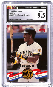 1993 Donruss Barry bonds MVPs #25 CGC 9.5 Pirates