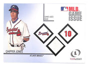 2001 Chipper Jones Fleer Legacy Game Used-Base HOF Atlanta Braves - 201