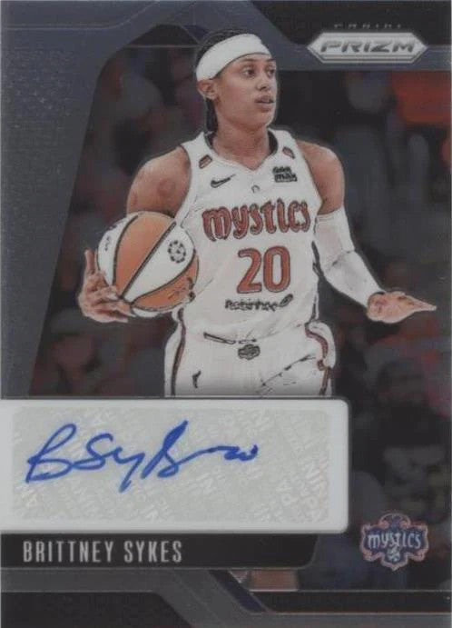 2024 Panini Prizm WNBA - Signatures Brittney Sykes #SG-BS (AU) SGC 9.5/10 Auto