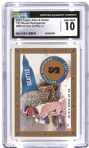 2021 Topps Allen and Ginter Ken Griffey Jr T51 Murad Reimagined CGC 10 Mariners