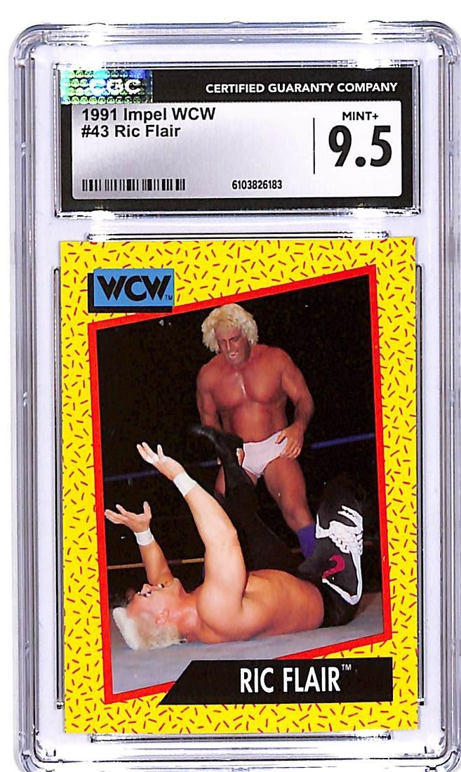 1991 Impel WCW Ric Flair #43 CGC 9.5