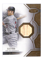 2023 Joe Mauer Topps Tier One Relic - T1R-JMA - #232/400