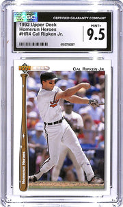 1992 Upper Deck Cal Ripken Jr Homerun Heroes HR4 CGC 9.5 Orioles