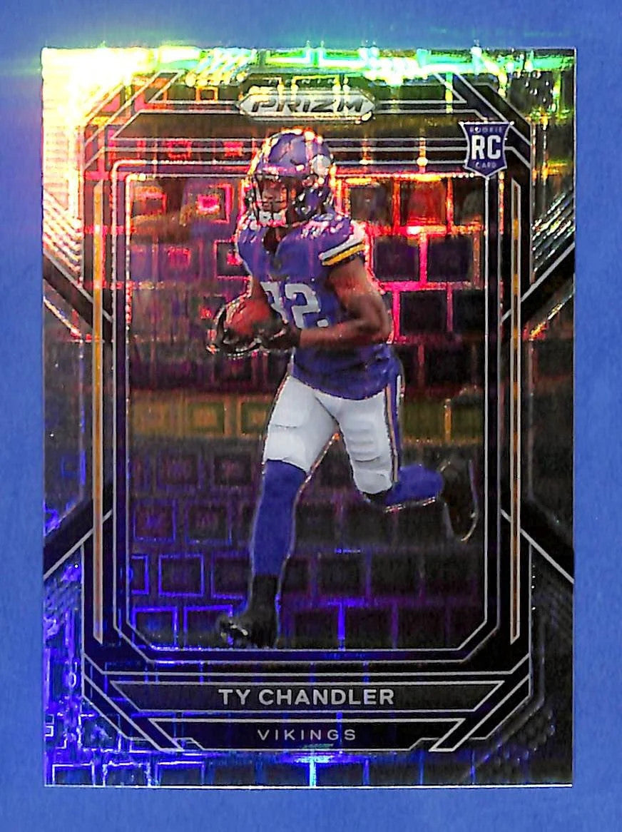 2022 Panini Prizm - Rookies Ty Chandler #348 PANDORA Prizm /400 (RC)