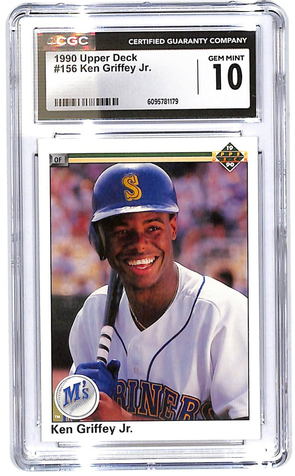1990 Ken Griffey Jr Upper Deck - #156 CGC Gem Mint 10