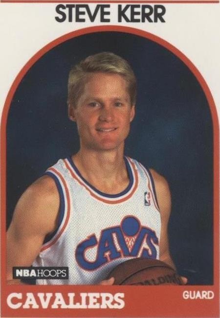 1989-90 NBA Hoops - Steve Kerr #351 (RC) CGC 10 Gem Mint Cleveland Cavaliers