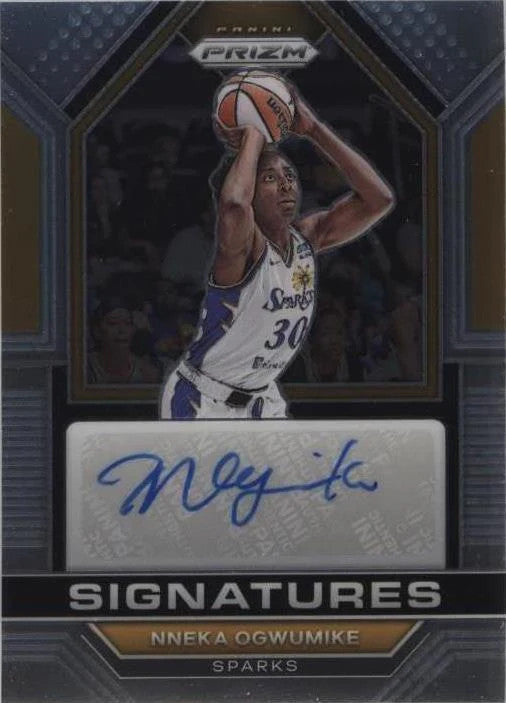 2023 Panini Prizm WNBA Signatures Nneka Ogwumike #SG-NNK (AU) SGC 9/10 Auto