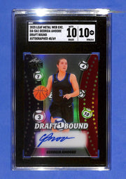 2025 Leaf Metal Georgia Amoore Rookie Auto Draft Bound #40/69 SGC 10/10 Auto