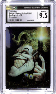 1996 SkyBox Batman Master Series The Joker Chromium #3 CGC 9.5