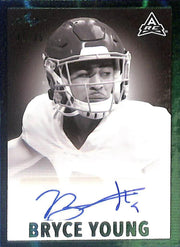 2021 Leaf Ultimate Bryce Young Auto Autograph Rookie RC Green /35 Alabama