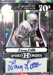 2024 Leaf Sports Heroes Larry Little Auto Autograph Signature Decade /25 Dolphin