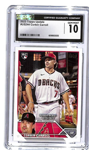 2023 Topps Update Corbin Carroll Rookie RC #US244 CGC 10 Diamondbacks
