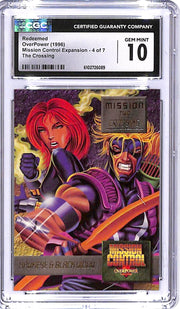 1996 Mission Control Expansion OverPower Redeemed The Crossing #4 CGC 10