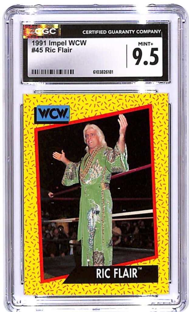 1991 Impel WCW Ric Flair #45 CGC 9.5