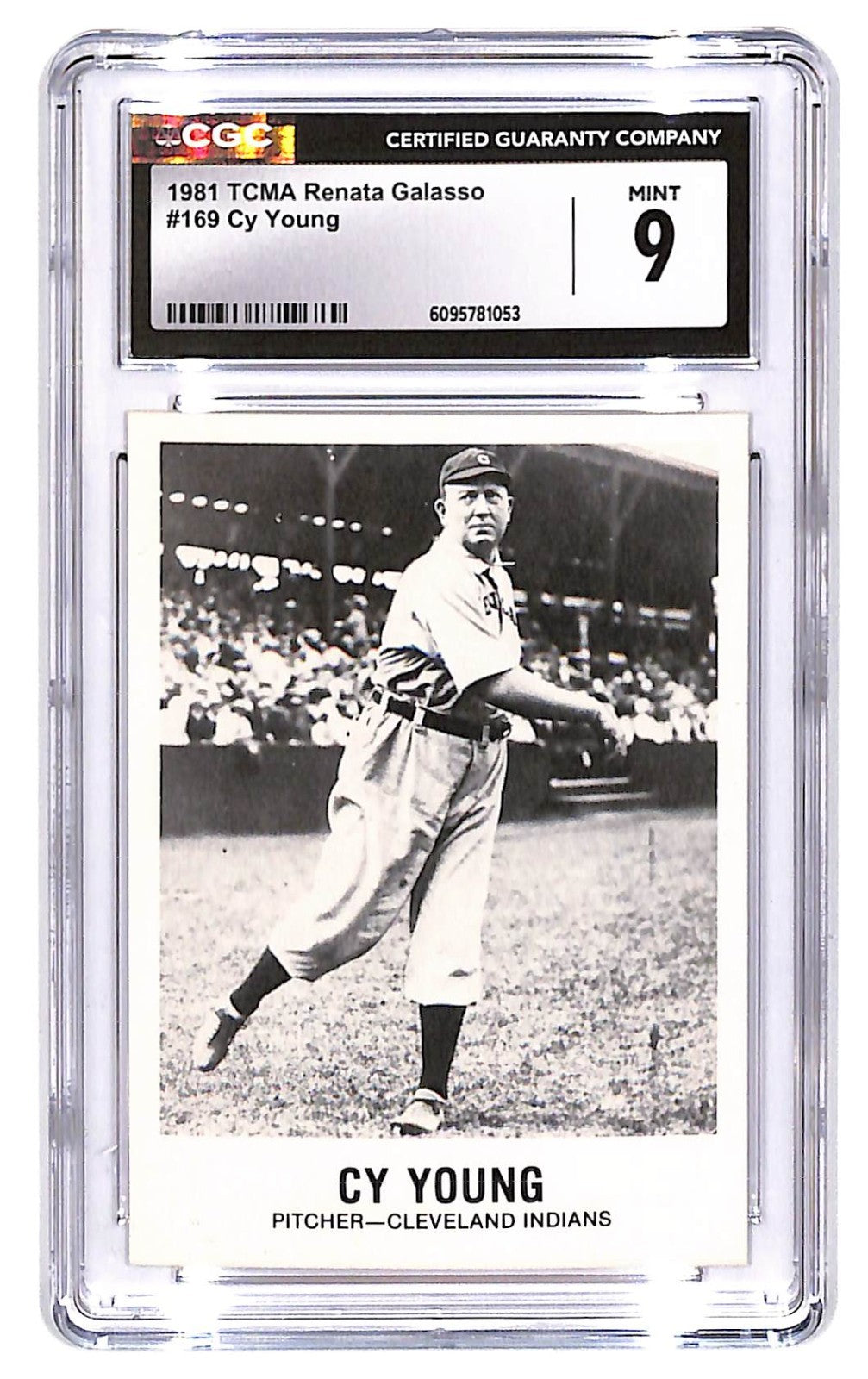 1981 TCMA Renata Galasso - Series 4 Cy Young #169 CGC 9
